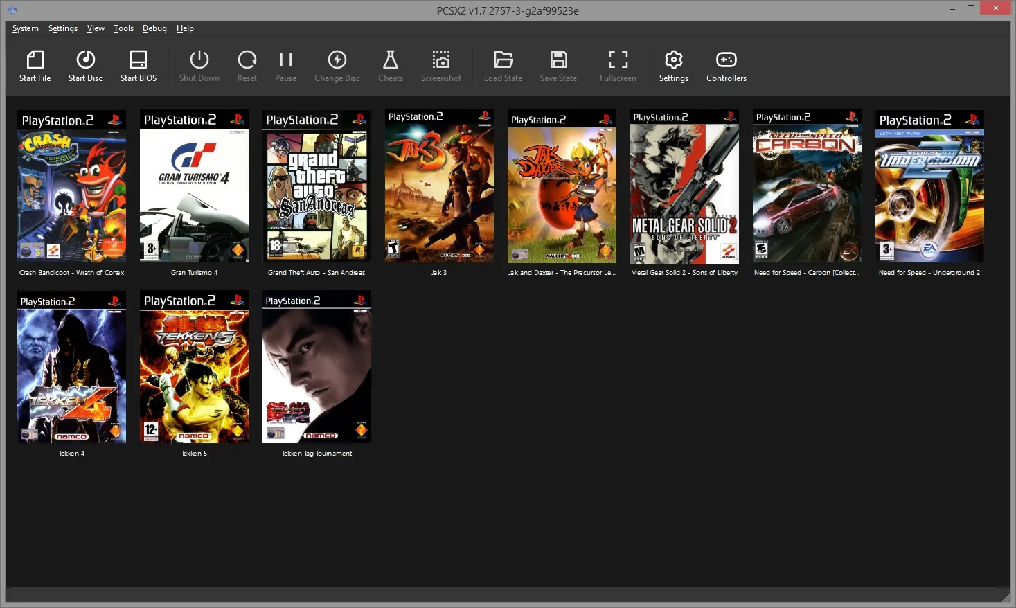 PCSX2 Screenshot 2